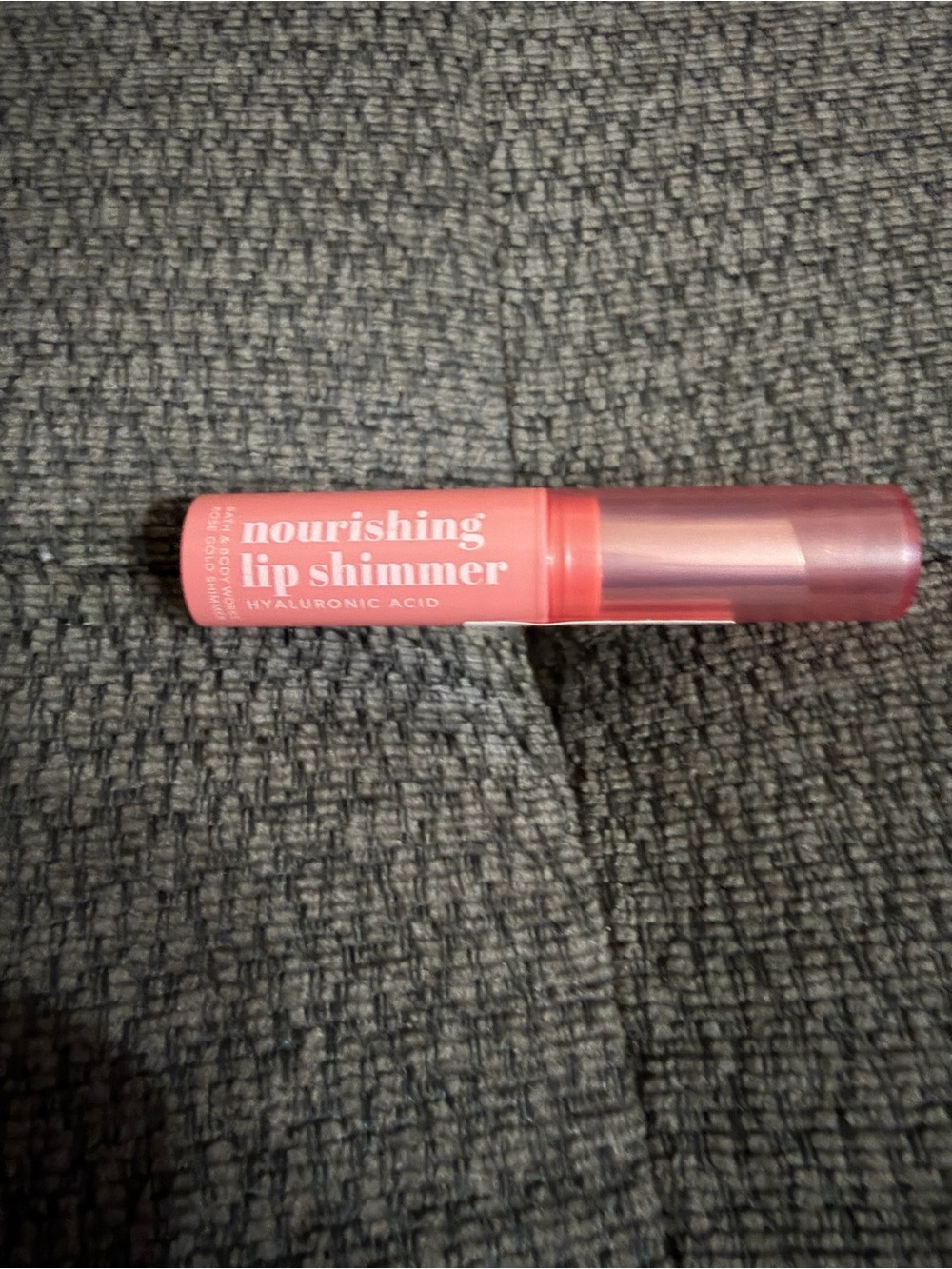 Bath & Body Works Nourishing Lip Shimmer - Coral Pink